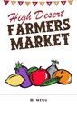 Mobile Screenshot of highdesertfarmersmarket.com